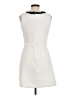 CeCe 100% Polyester Tweed Ivory Cocktail Dress Size 6 - photo 2