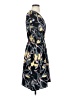 Halogen 100% Cotton Paisley Black Casual Dress Size S - photo 4