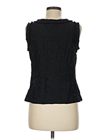 Juliana Collezione Sleeveless Silk Top (view 2)