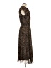 Roan + Ryan Animal Print Brown Casual Dress Size M - photo 4