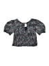 Zunie Blue Short Sleeve Blouse Size 10 - photo 2