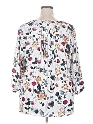 Not Your Daughter's Jeans 3/4 Sleeve Blouse (view 2)