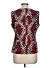 Exist Tweed Red Sleeveless T-Shirt Size L - photo 2