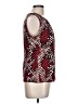 Exist Tweed Red Sleeveless T-Shirt Size L - photo 4