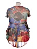 Rouge Red Short Sleeve Top Size 3X - photo 2