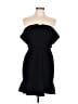 Gianni Bini Solid Black Cocktail Dress Size 8 - photo 1