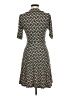 Boden Print Blue Gray Casual Dress Size 6R - photo 2