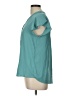 Papermoon Teal Short Sleeve Blouse Size L - photo 5