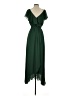 Assorted Brands 100% Polyester Green Cocktail Dress Size XS (estimated) - photo 2