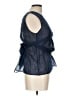 J.Crew Blue Sleeveless Blouse Size 12 (petite) - photo 4