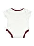 Threads 100% Cotton Ivory Short Sleeve Onesie Size 0-3 mo - photo 2