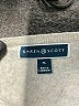 Karen Scott 100% Cotton Color Block Gray Pullover Sweater Size XL - photo 7