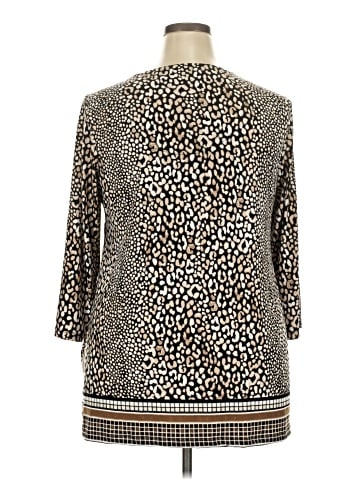 JM Collection 3/4 Sleeve Blouse (view 2)