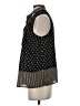 Elle 100% Polyester Black Sleeveless Blouse Size S - photo 5