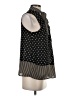 Elle 100% Polyester Black Sleeveless Blouse Size S - photo 4