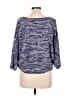 Anthropologie Blue Pullover Sweater Size M - photo 2