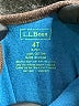 L.L.Bean 100% Cotton Blue Dress Size 4T - photo 3