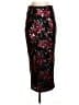 Amanda Uprichard 100% Polyester Burgundy Black Formal Skirt Size S - photo 1