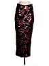 Amanda Uprichard 100% Polyester Burgundy Black Formal Skirt Size S - photo 2