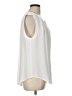 Joan Vass 100% Polyester White Sleeveless Blouse Size L - photo 4
