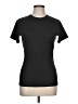 Unbranded Solid Black Active T-Shirt Size L - photo 1