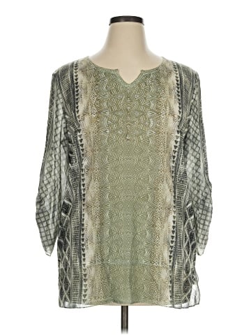 Chico's 3/4 Sleeve Blouse (view 1)