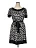 Zara Basic Print Black Casual Dress Size XL - photo 1