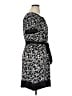 Zara Basic Print Black Casual Dress Size XL - photo 4
