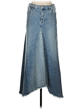 Wash Lab Denim Skirt (view 1)