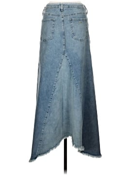Wash Lab Denim Skirt (view 2)
