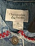 Christopher & Banks 100% Cotton Blue Denim Jacket Size M - photo 6