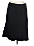 Ann Taylor Chevron-herringbone Black Casual Skirt Size 12 - photo 1