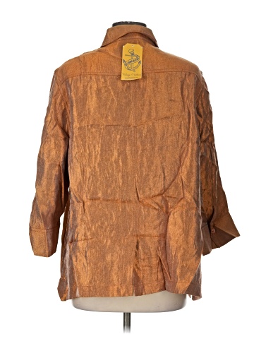 TanJay 3/4 Sleeve Button-Down Shirt (view 2)