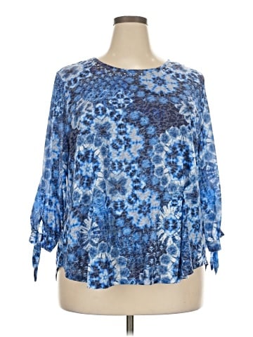 Ruby Rd. 3/4 Sleeve Blouse (view 1)
