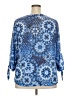 Ruby Rd. Blue 3/4 Sleeve Blouse Size 2X - photo 2
