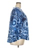 Ruby Rd. Blue 3/4 Sleeve Blouse Size 2X - photo 4