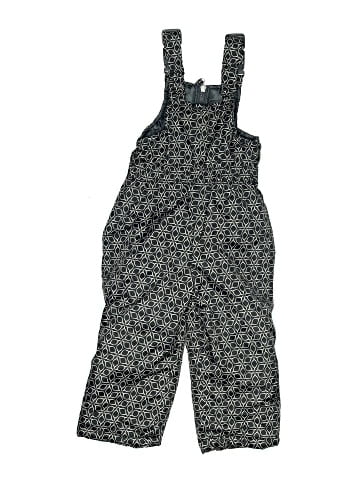 Pink Platinum Snow Pants With Bib (view 2)