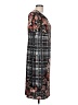 Cato Print Brown Casual Dress Size L - photo 4