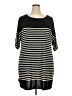 Max Studio Stripes Black Casual Dress Size 2X - photo 1