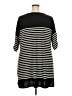 Max Studio Stripes Black Casual Dress Size 2X - photo 2