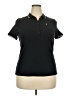 IZOD Black Short Sleeve Top Size XXL - photo 1