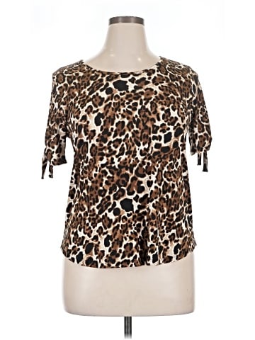 Espresso Short Sleeve Blouse (view 1)