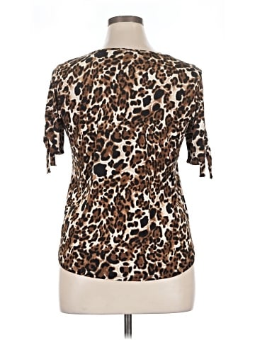 Espresso Short Sleeve Blouse (view 2)