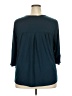 Luukse Teal 3/4 Sleeve Blouse Size 2X - photo 2