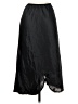 Victoria's Secret 100% Polyester Solid Black Formal Skirt Size S - photo 2
