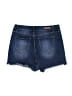 ROYALTY Hearts Blue Denim Shorts Size 8 - photo 2