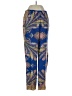 J.Crew Collection Paisley Blue Casual Pants Size 0 - photo 1