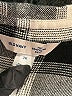 Old Navy 100% Cotton Plaid Black 3/4 Sleeve Button-Down Shirt Size 2X - photo 7