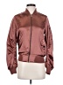 Topshop 100% Polyester Metallic Brown Jacket Size 2 - photo 1