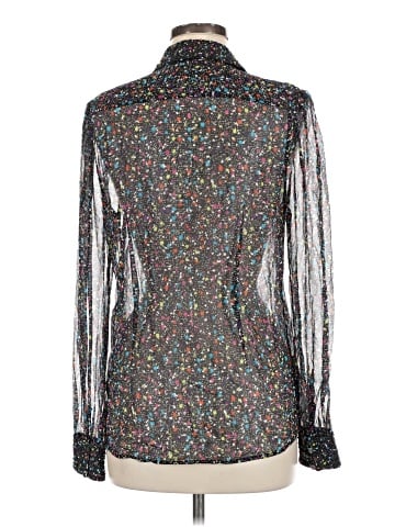 Diane von Furstenberg Long Sleeve Silk Top (view 2)